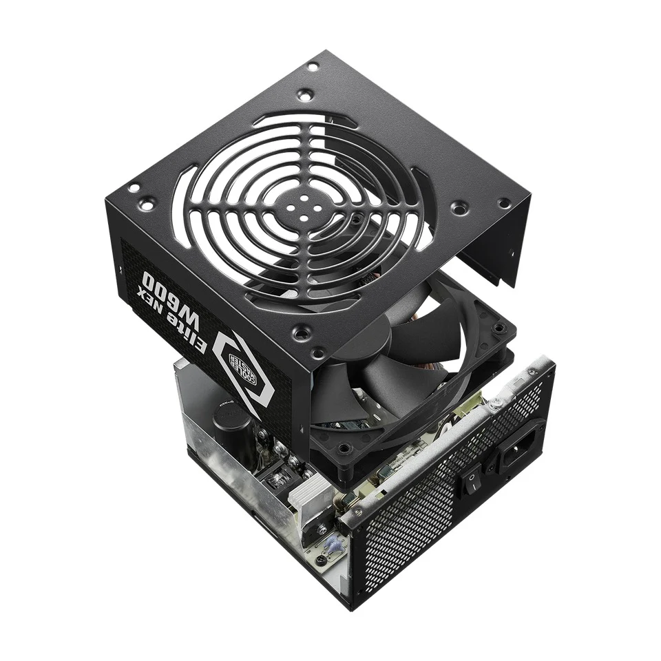 Cooler Master Elite NEX W600 230V 600W 80+ ATX Non Modular Power Supply (MPW-6001-ACBW-B) - Image 5