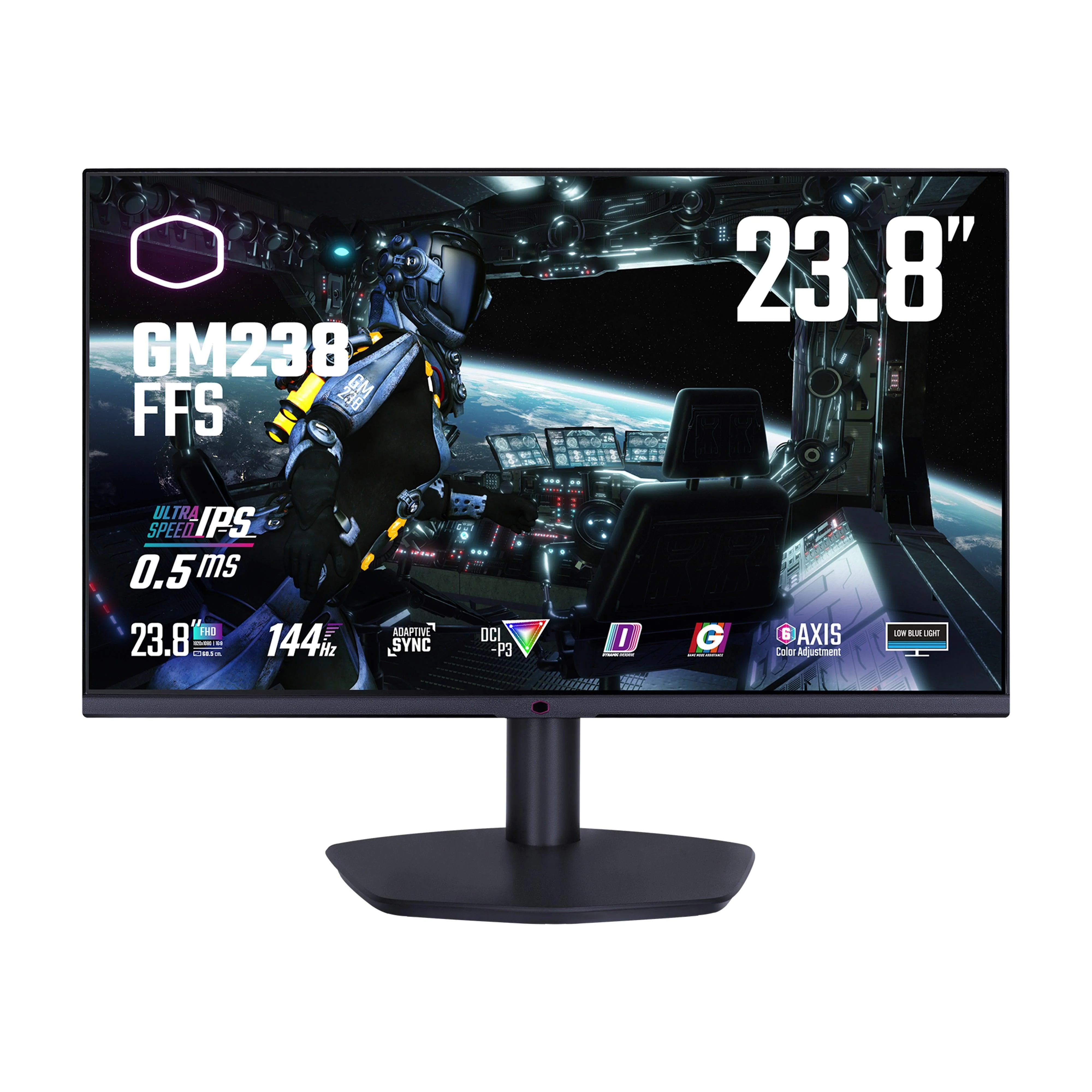 Cooler Master GM238-FFS 23.8" FHD Flat Gaming Monitor - Image 2