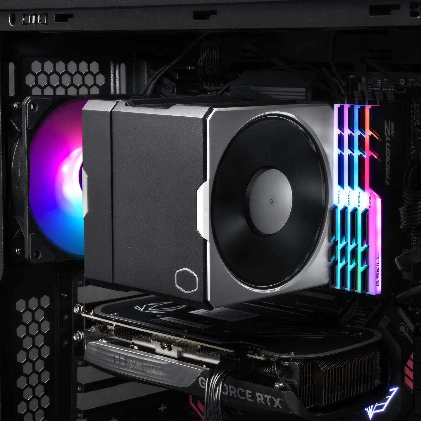 Cooler Master Hyper 612 Apex CPU Air Cooler (Black, White) - Image 6