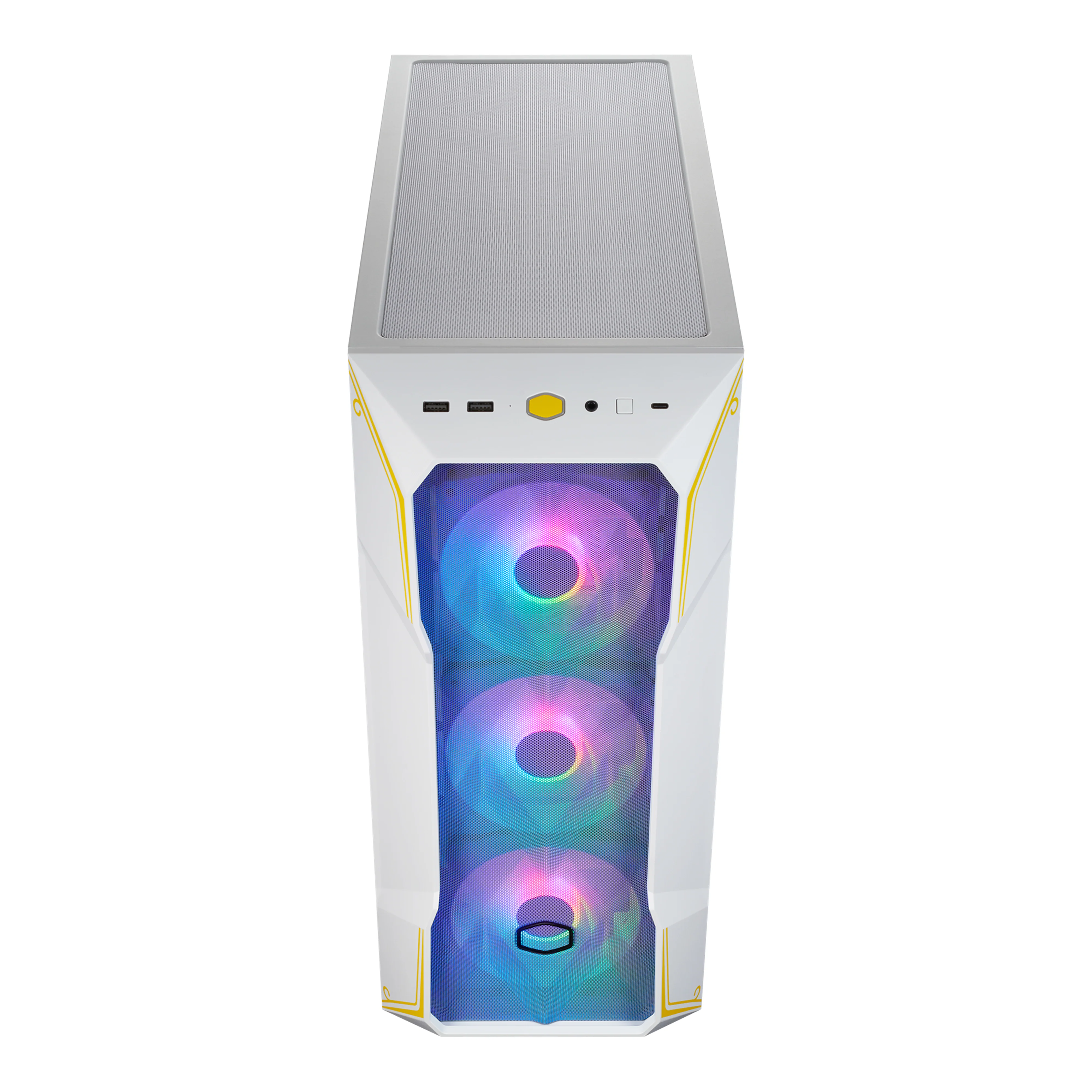 Cooler Master Masterbox TD500 Mesh V2 Mid-Tower Gaming Case (White) - Image 11