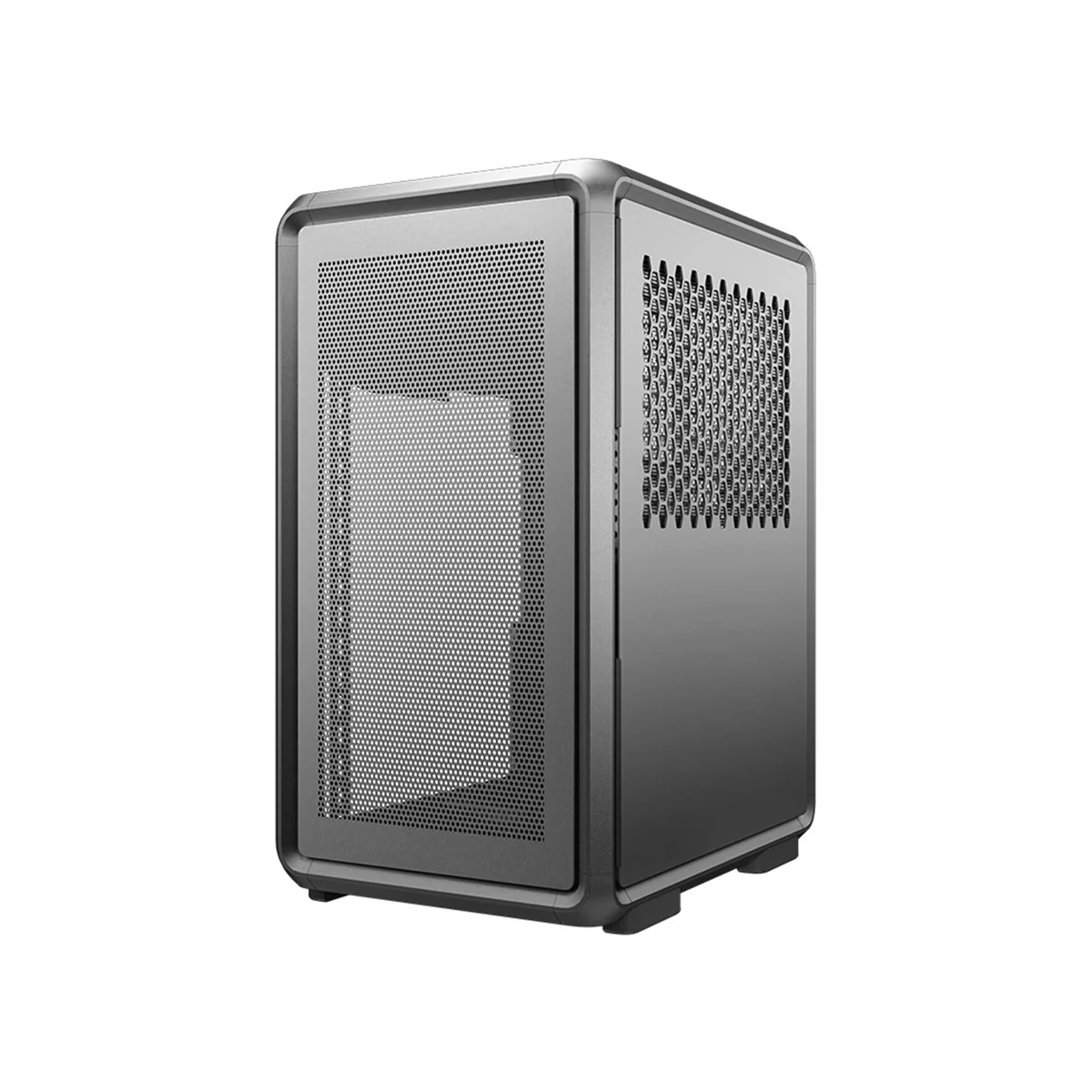 Cooler Master MasterFrame 400 Mesh Mid-Tower Premium Open-Frame Micro-ATX Case (Black, Silver) - Image 12