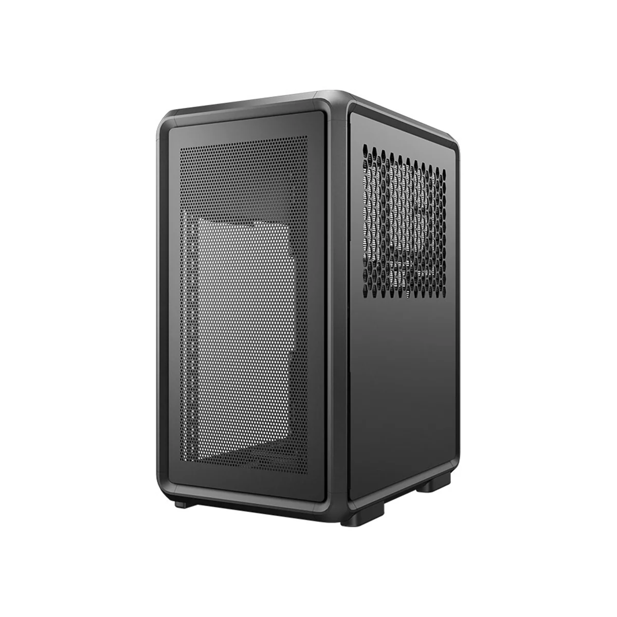 Cooler Master MasterFrame 400 Mesh Mid-Tower Premium Open-Frame Micro-ATX Case (Black, Silver) - Image 6