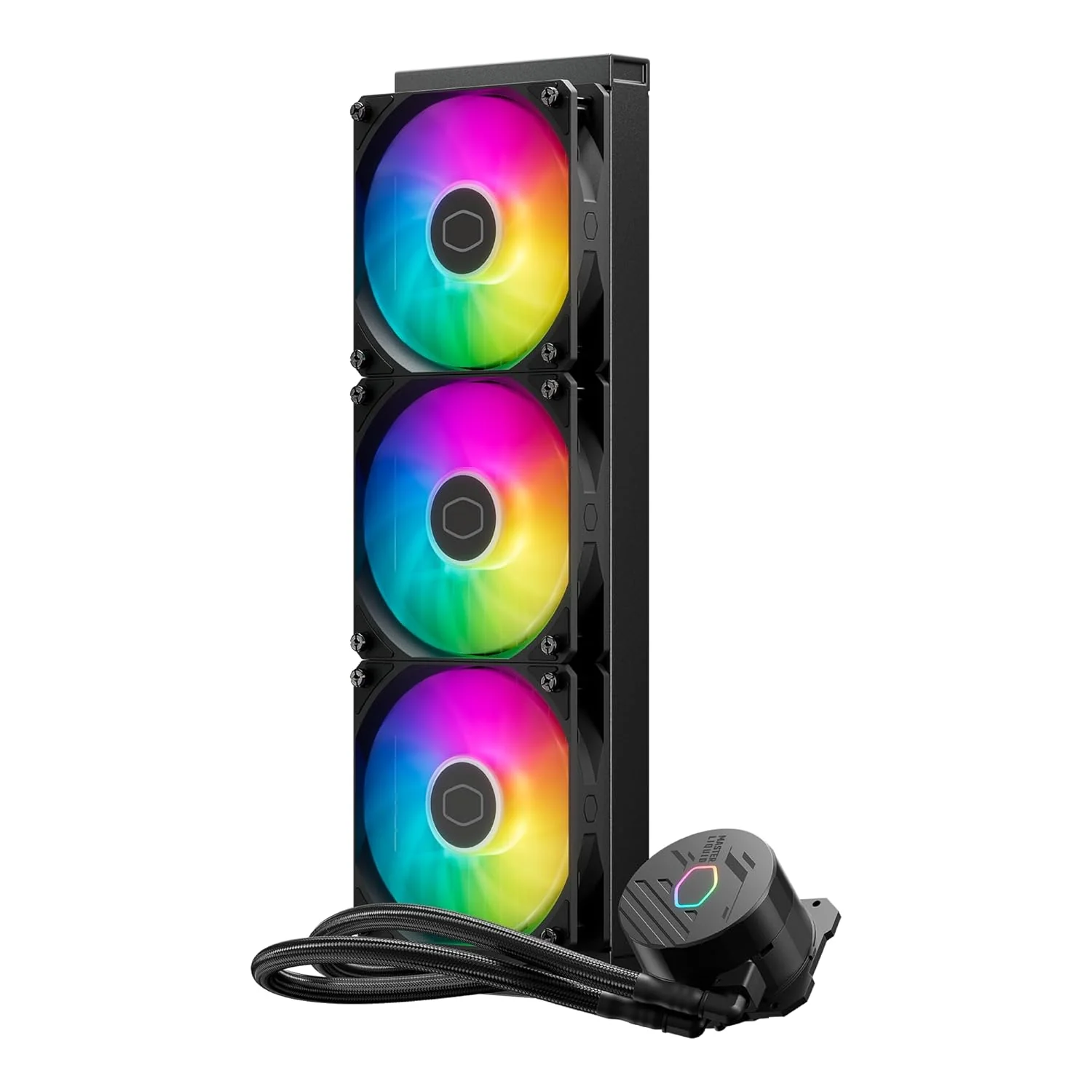 Cooler Master MasterLiquid 360L Core ARGB CPU Liquid Cooler (Black, White) (MLW-D36M-A18PZ-R1, MLW-D36M-A18PZ-RW) - Image 10