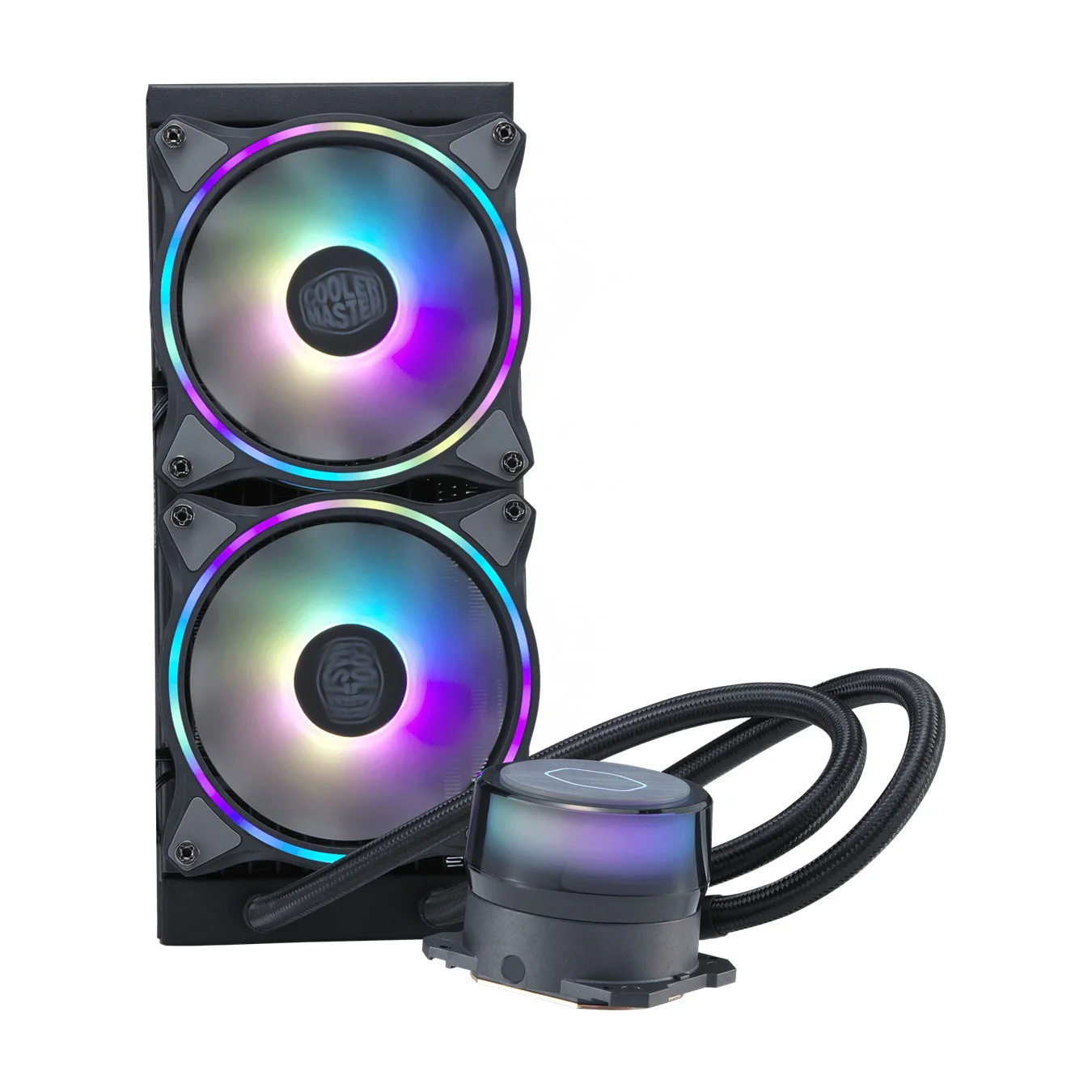 Cooler Master Masterliquid ML240 Illusion ARGB AIO Liquid CPU Cooler (Black) - Image 5
