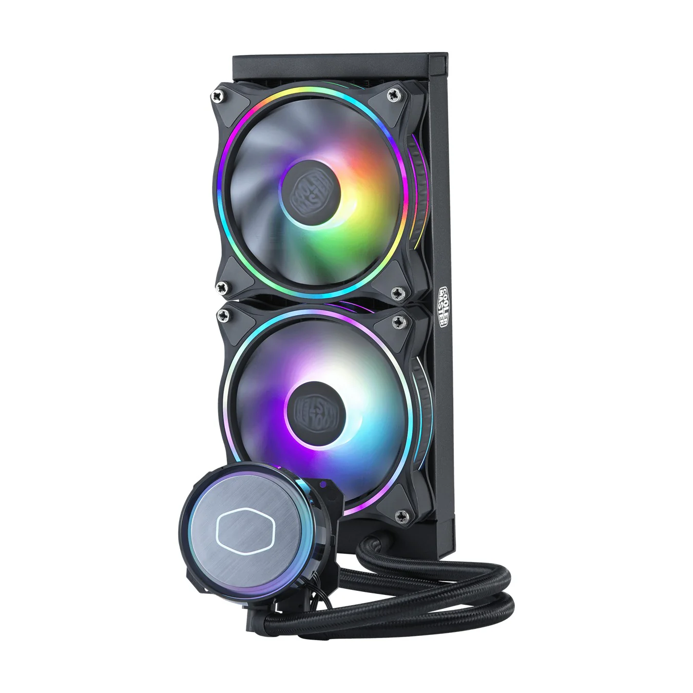 Cooler Master Masterliquid ML240 Illusion ARGB AIO Liquid CPU Cooler (Black) - Image 6