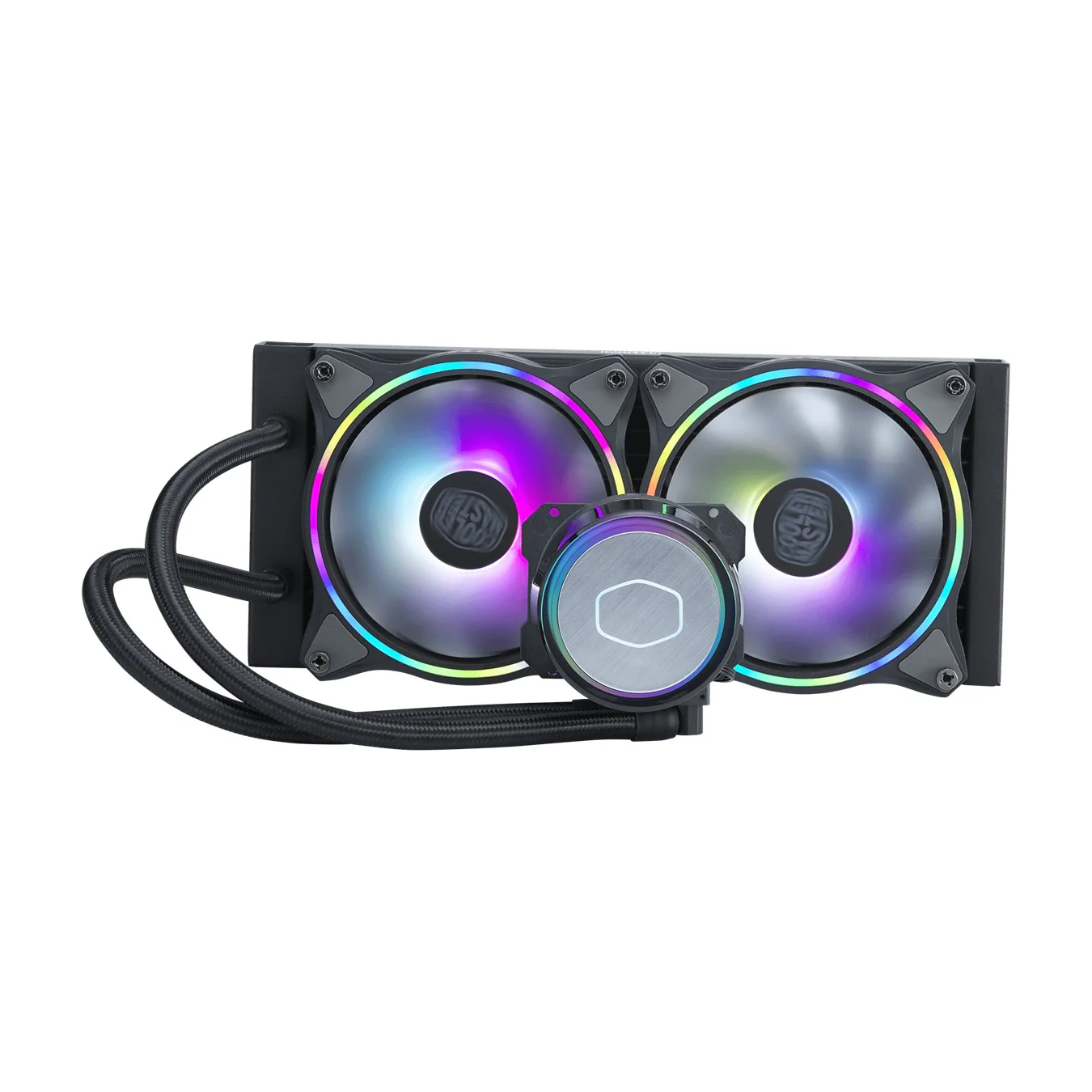 Cooler Master Masterliquid ML240 Illusion ARGB AIO Liquid CPU Cooler (Black) - Image 7