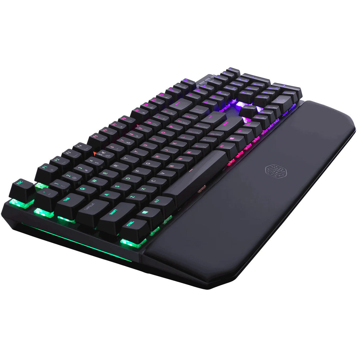 Cooler Master MK750 Mechanical Gaming Keyboard With RGB Lightbar (Cherry MX Blue RGB Tactile Clicky) - Image 3