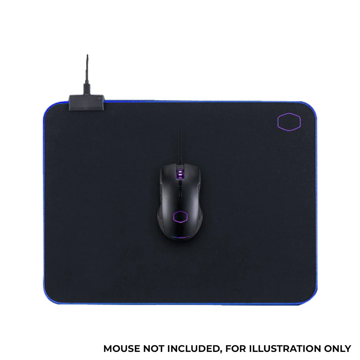 Cooler Master MP750 Soft RGB Gaming Mouse Pad (Medium, Large) - Image 3