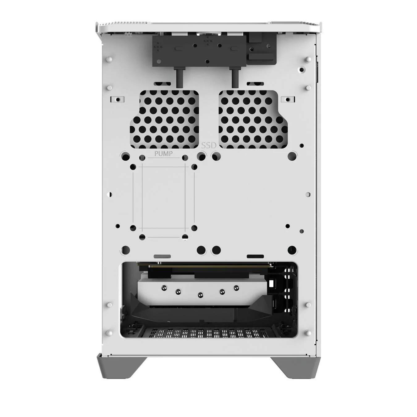 Cooler Master NR200 ATX Power Supply Bracket Compatible With Masterbox NR200 & NR200P (WHITE) (MCA-NR200C-WPSU00) - Image 2