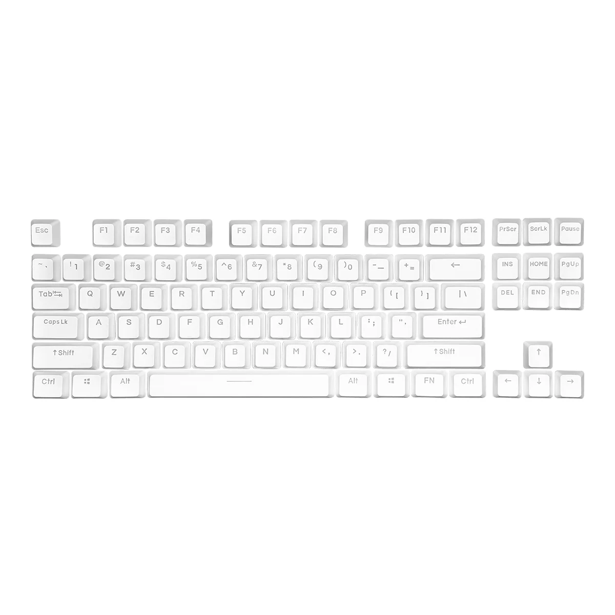 COOLER MASTER PBT BACKLIT KEYCAP UPGRADE SET (WHITE)