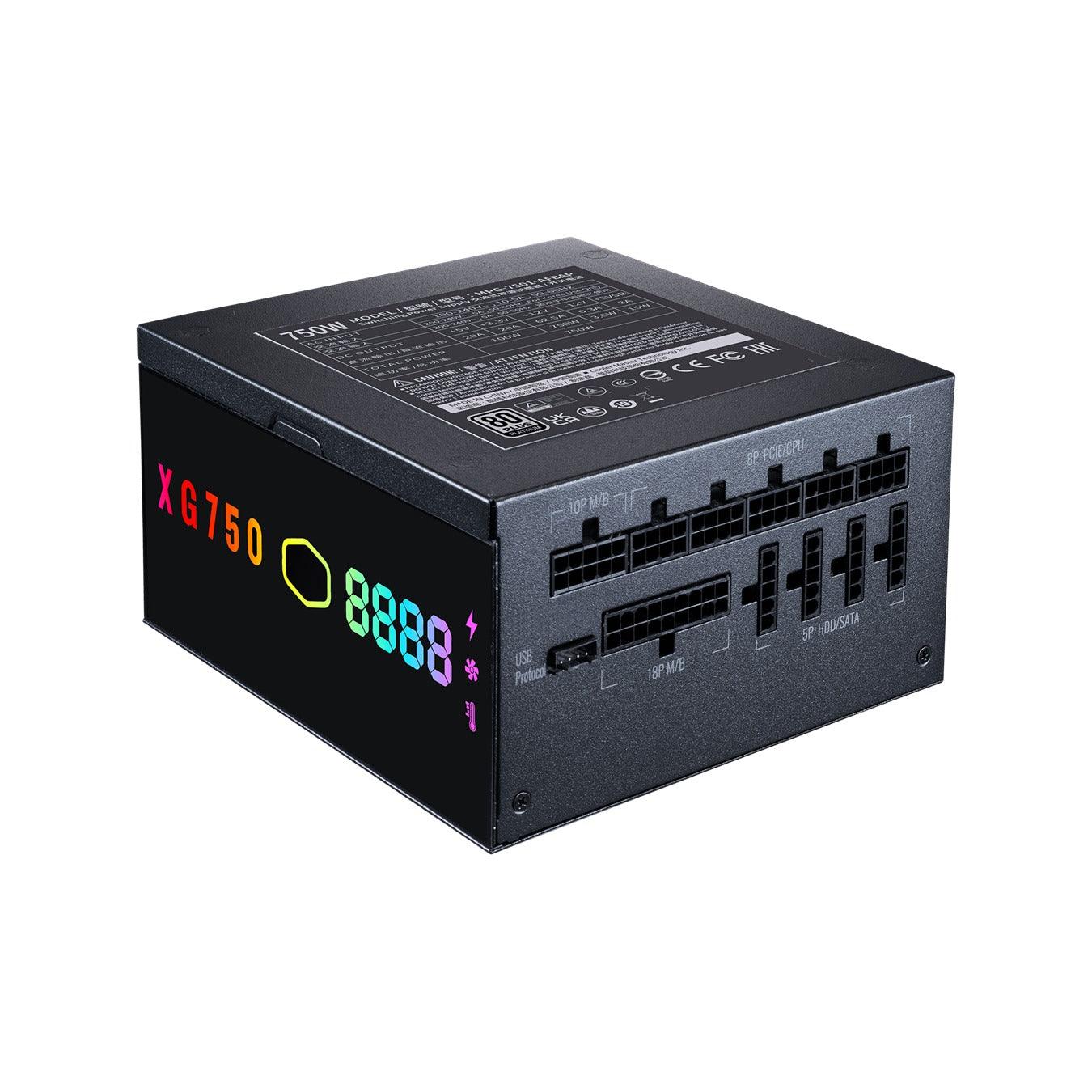 Cooler Master XG750 Plus Platinum ATX Full Modular ARGB Power Supply - Image 7