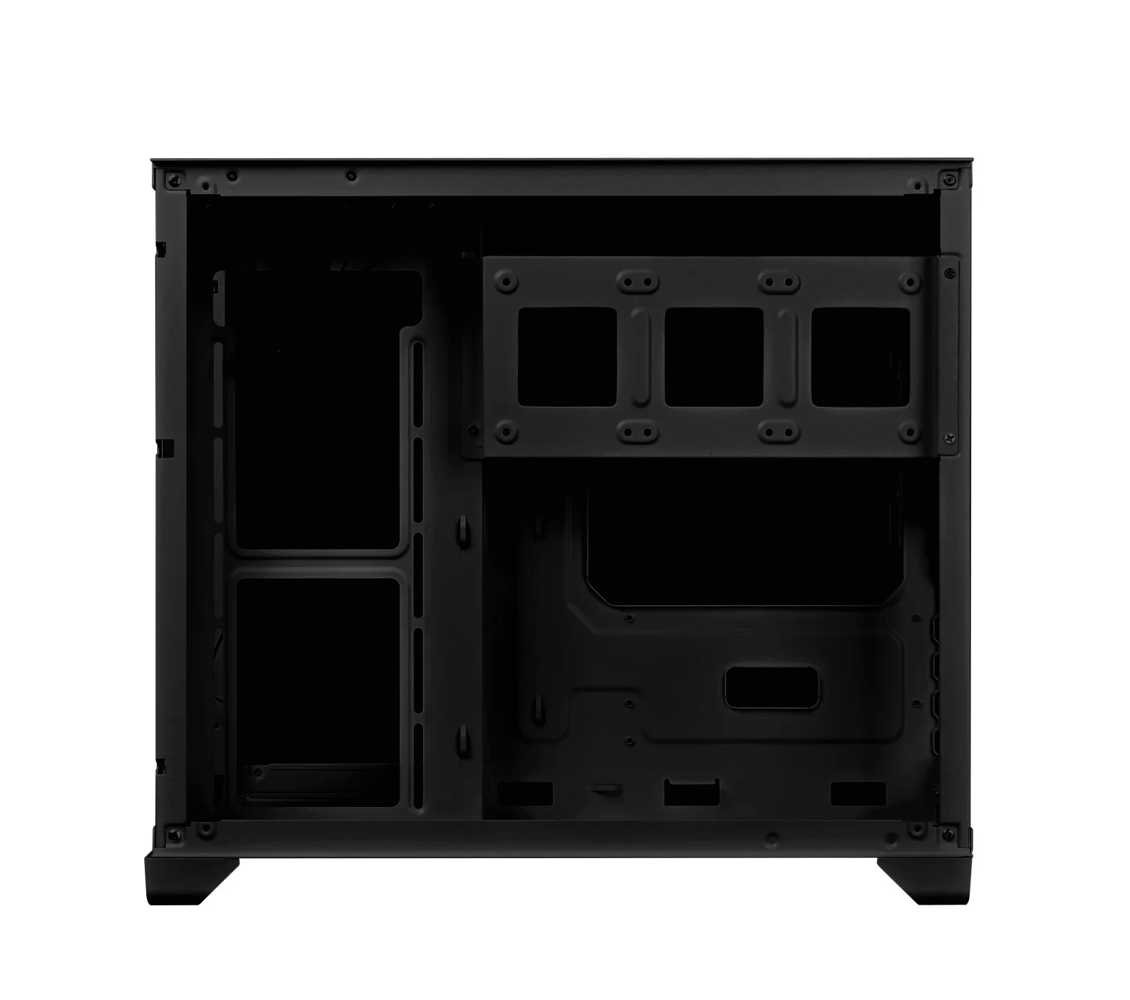 Coolman Robin 2 Mini Optimal Airflow Tempered Glass M-ATX Case (Black) - Image 6