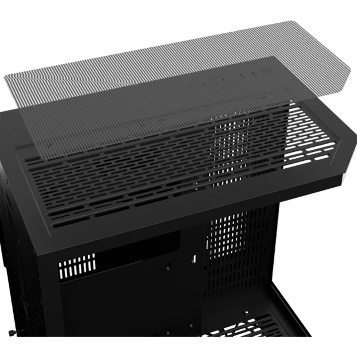 Coolman Spectra Luxe ATX Case (Black, White) - Image 11