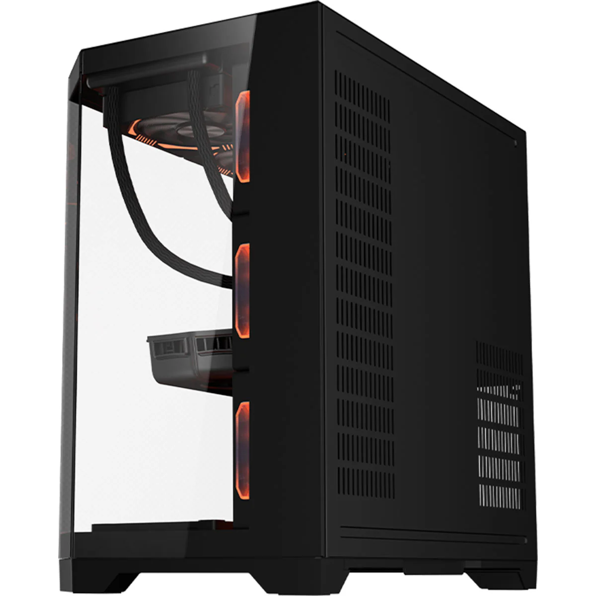 Coolman Spectra Luxe ATX Case (Black, White) - Image 12