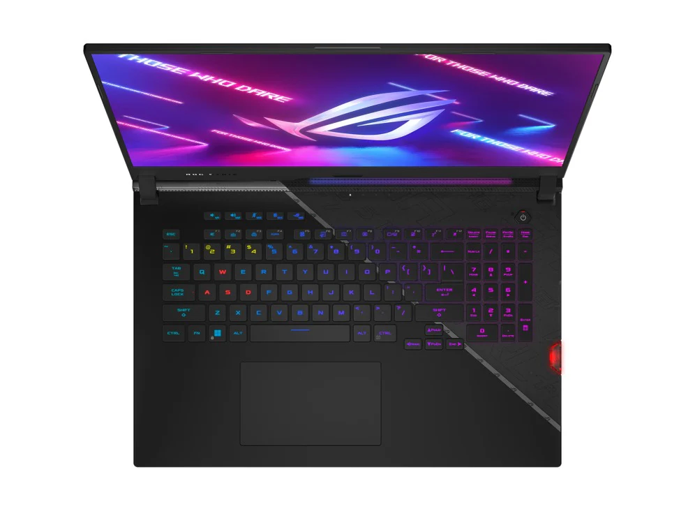 Asus ROG Strix Scar 17 G733ZW-LL123WS Gaming Laptop (Off Black) | 17.3" QHD (2560 x 1440) | Core i9 12900H | 32GB RAM | 2TB SSD | RTX 3070 Ti | Windows 11 Home | ROG Backpack | ROG Chakram Core Mouse P511 - Image 9