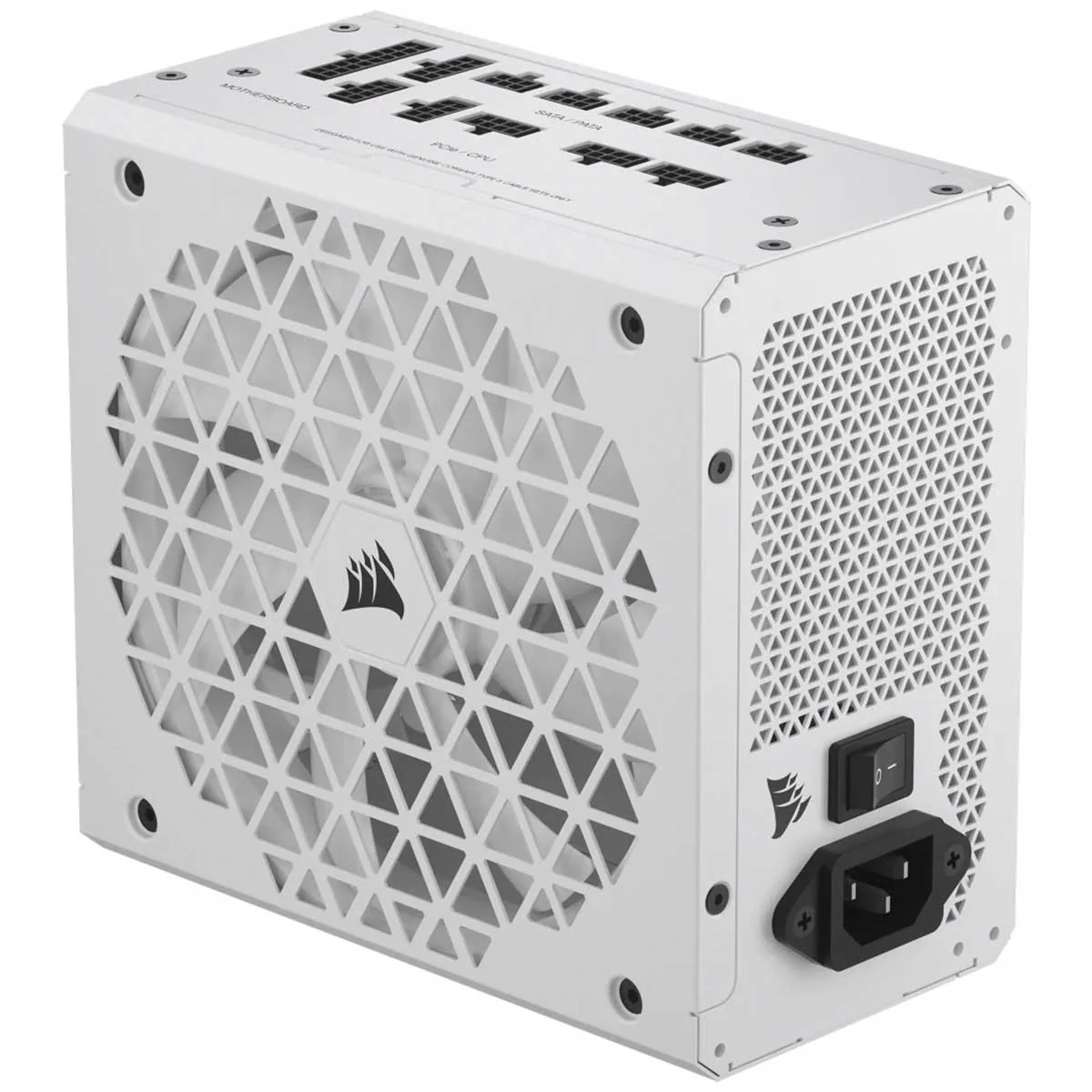 Corsair RMx RM1200x Shift 1200W ATX 80 Plus Gold Fully-Modular ATX Power Supply (White)