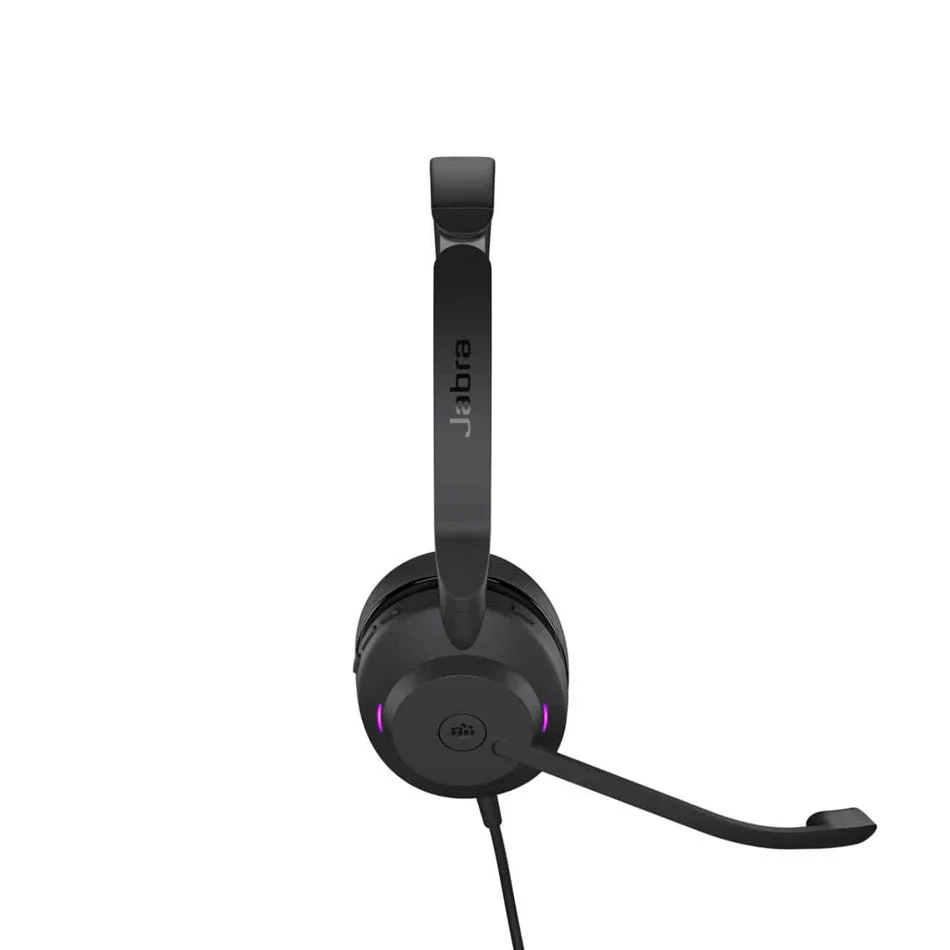 Jabra Evolve2 30 SE USB-A MS Stereo Wired Professional Headset (Black) - Image 5