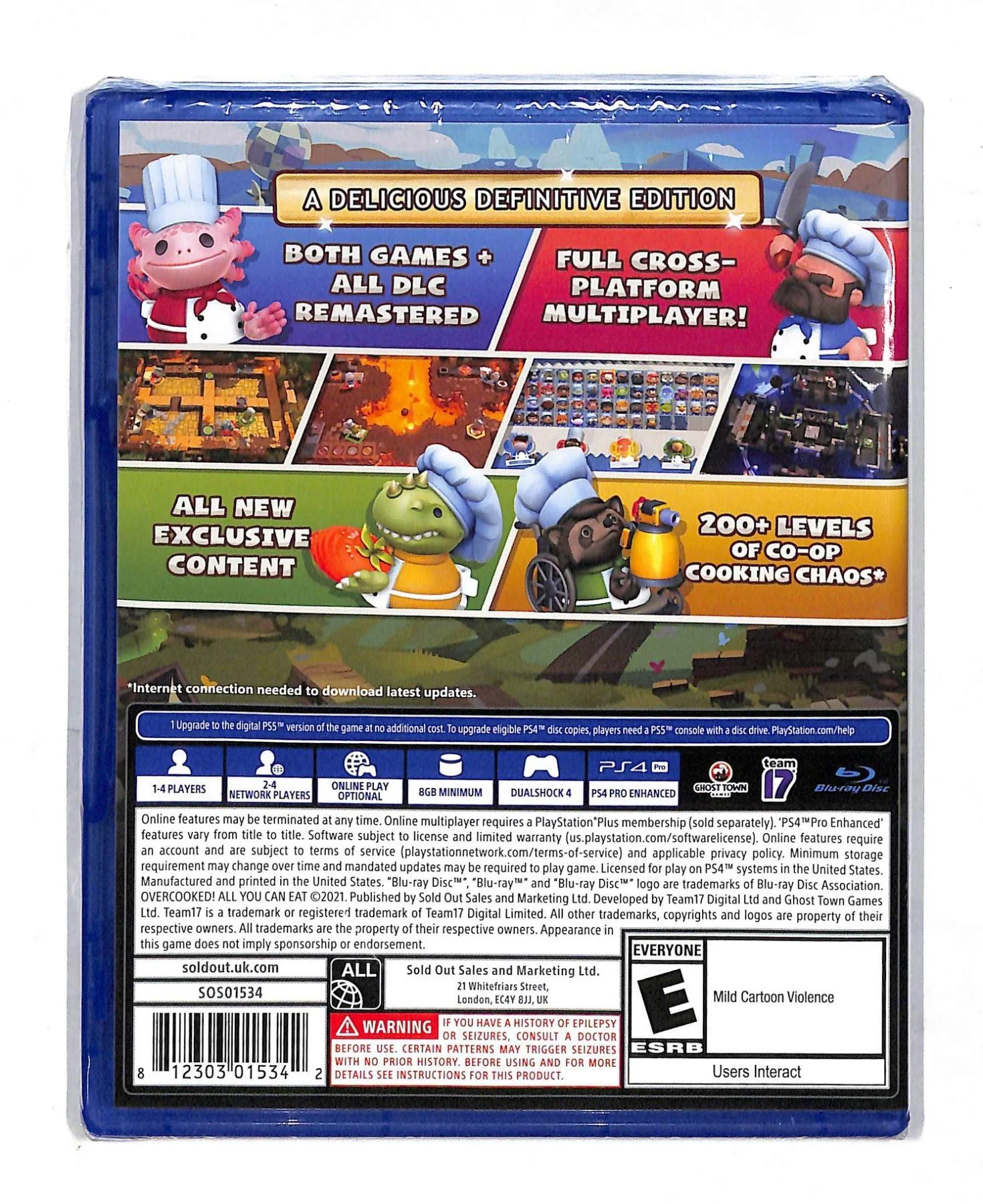 PS4 Overcooked! All You Can Eat All (US) (Eng/Fr) - Image 9
