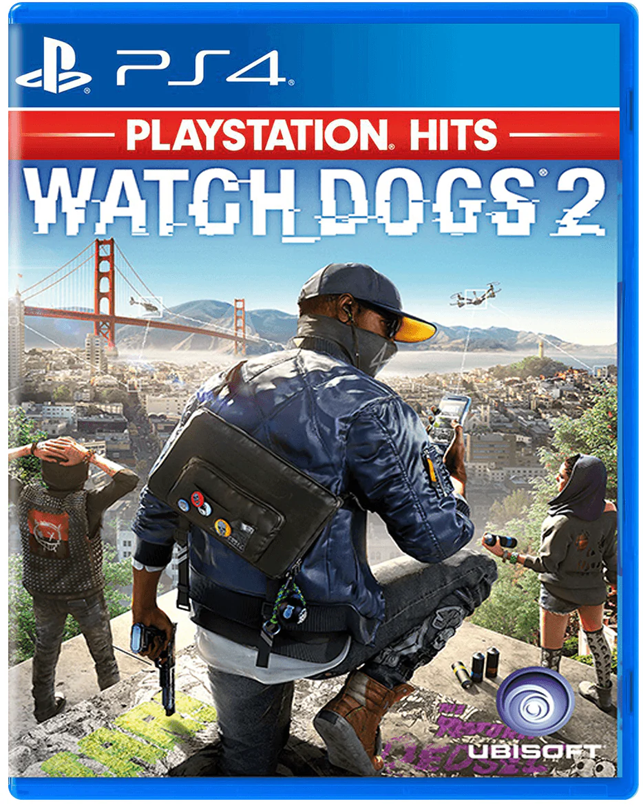 PS4 Watch Dogs 2 Reg.3 Eng Playstation Hits (Chinese Cover)