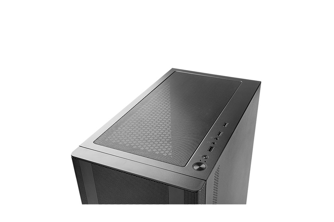 Tecware Flatline High Airflow mATX Case (Black) - Image 5
