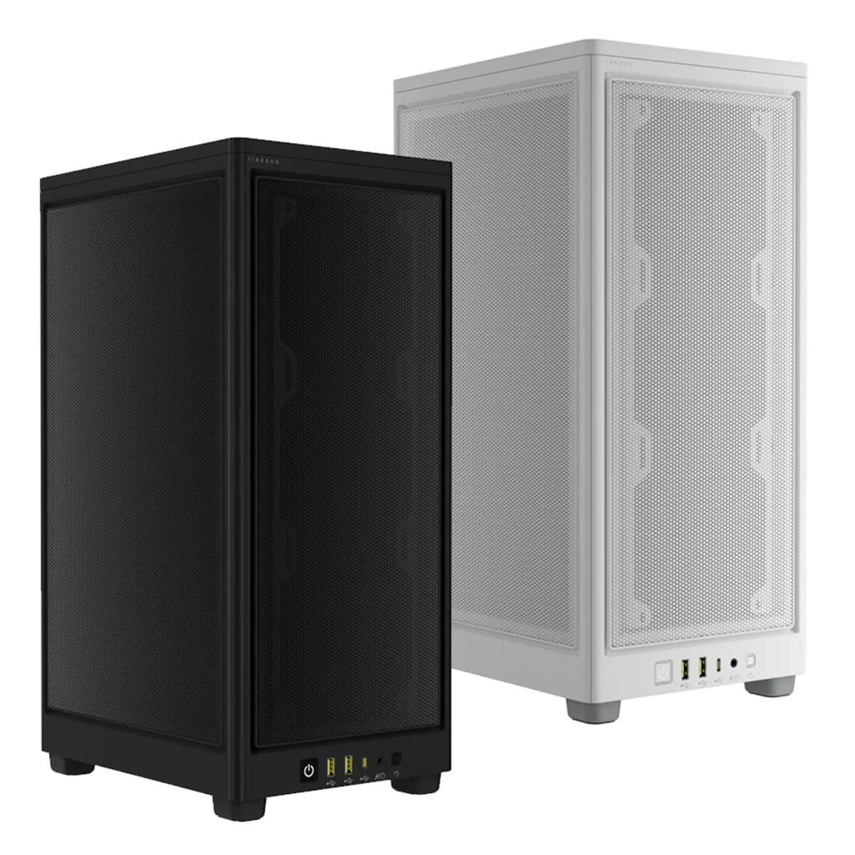 Corsair 2000D Airflow Mini-ITX PC Case (Black, White)