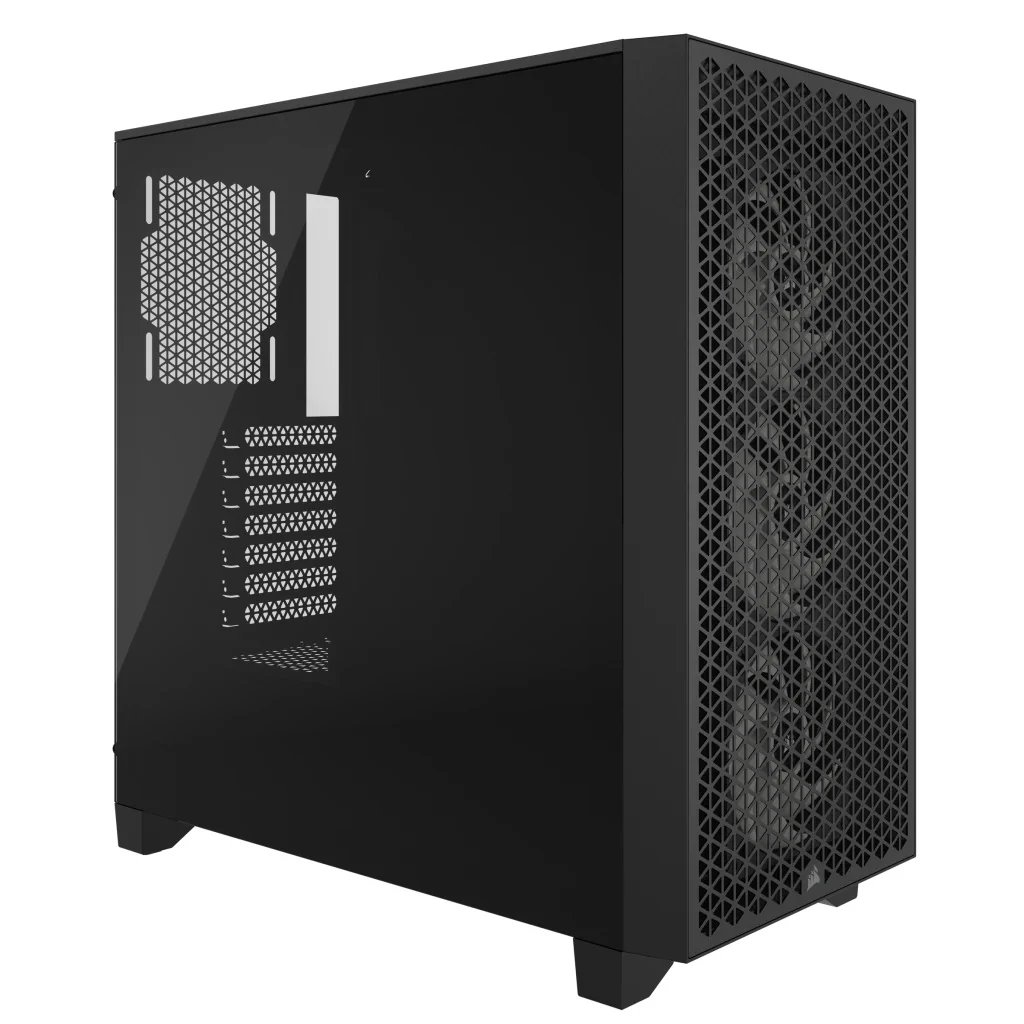 Corsair 3000D RGB Airflow Tempered Glass Mid-Tower ATX PC Case (Black) - Image 15
