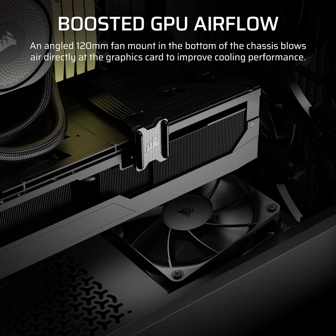 Corsair 3200D RS Mid-Tower ATX PC Case (Black, White) - Image 4