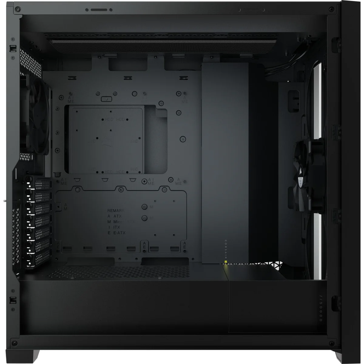 Corsair 5000D Tempered Glass Mid-Tower ATX PC Case (Black) - Image 4