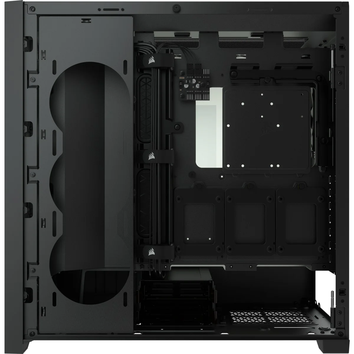 Corsair 5000D Tempered Glass Mid-Tower ATX PC Case (Black) - Image 5
