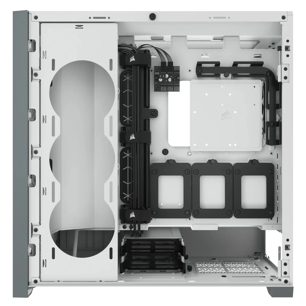 Corsair 5000D Tempered Glass Mid-Tower ATX PC Case (White) (CS-CC-9011209-WW) - Image 13