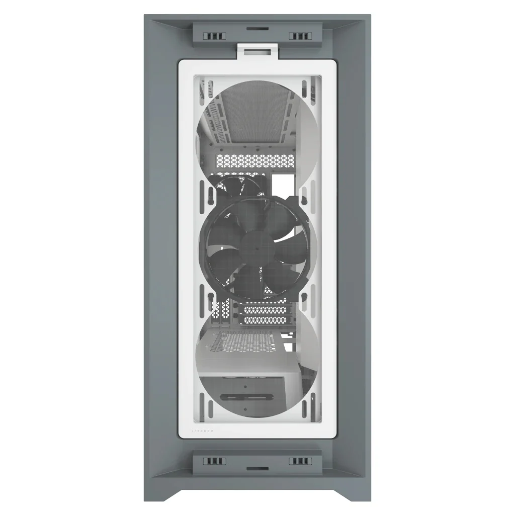 Corsair 5000D Tempered Glass Mid-Tower ATX PC Case (White) (CS-CC-9011209-WW) - Image 6