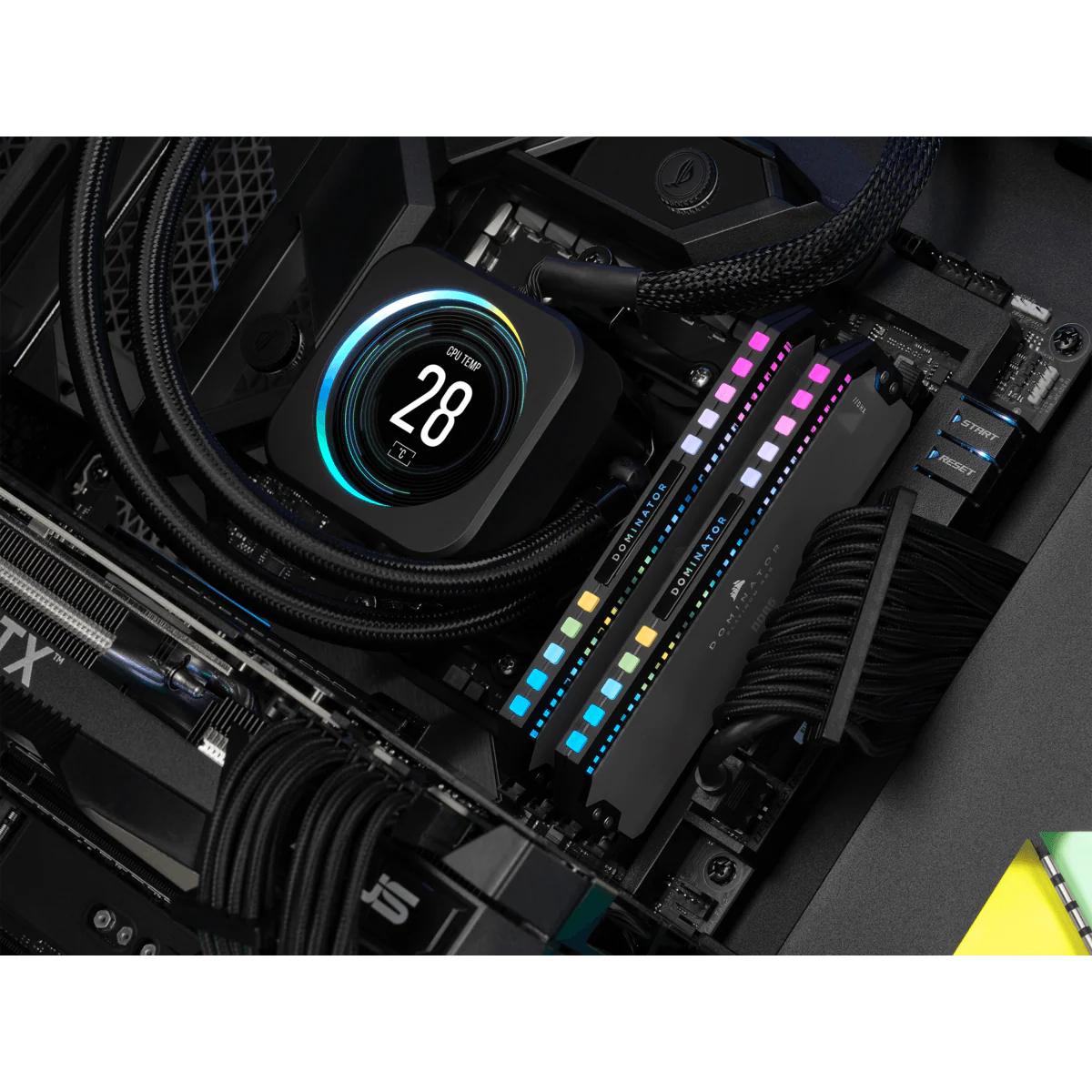 CORSAIR Dominator Platinum RGB 32GB (2 X 16GB) DDR5 DRAM 5600MHZ Memory Kit (CMT32GX5M2B5600Z36) - Image 6
