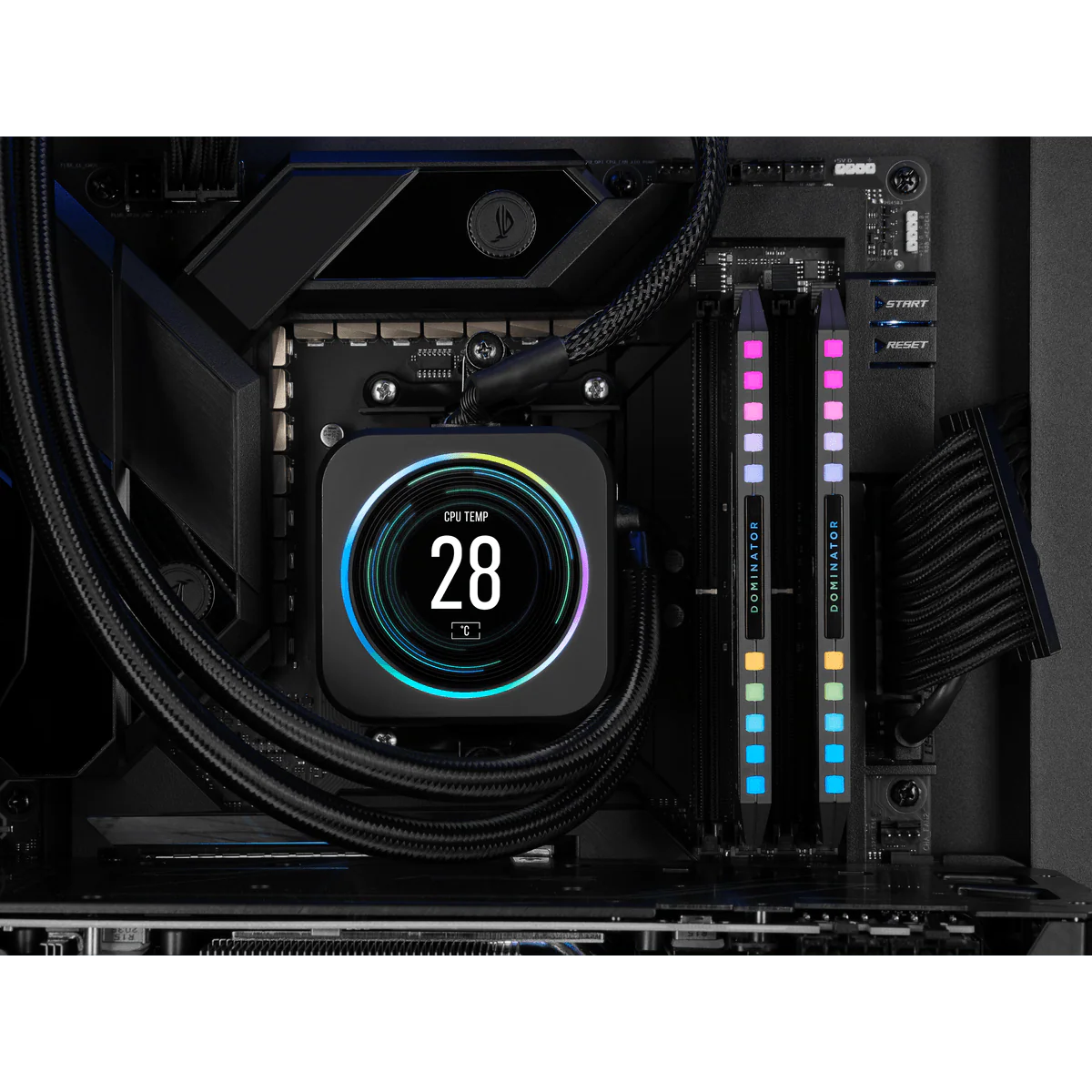 CORSAIR Dominator Platinum RGB 32GB (2 X 16GB) DDR5 DRAM 5600MHZ Memory Kit (CMT32GX5M2B5600Z36) - Image 7