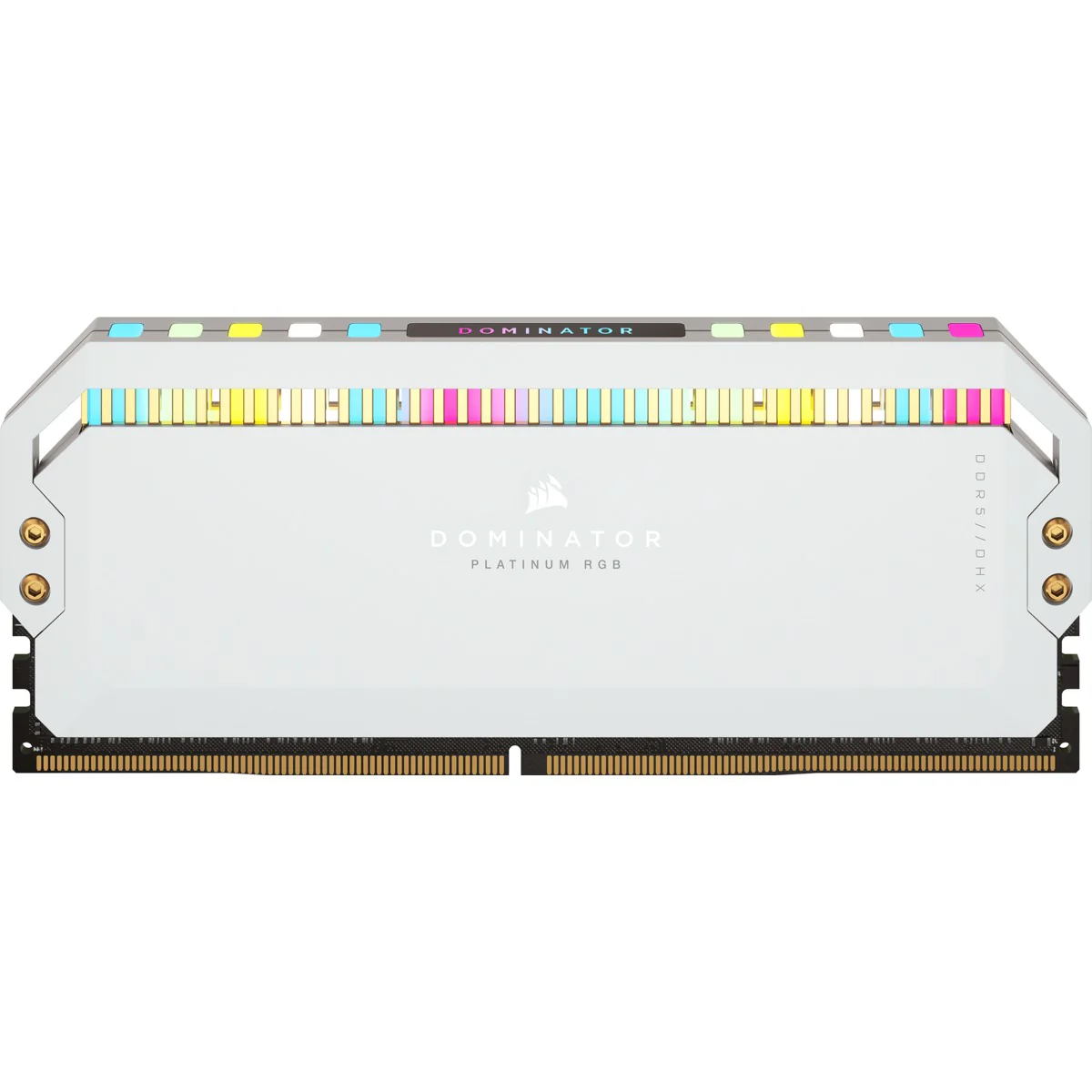 Corsair Dominator Platinum RGB 32GB (2X16GB) DDR5 DRAM 5200MHZ C40 Memory Kit (White) (CMT32GX5M2B5200C40W) - Image 3