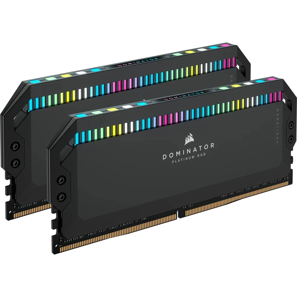Corsair Dominator Platinum RGB 32GB (2x16GB) DDR5 DRAM 7200MHz CL34 Memory Kit (Black) (CMT32GX5M2X7200C34) - Image 10