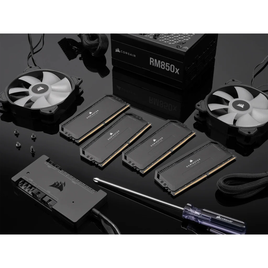 Corsair Dominator Platinum RGB 32GB (2x16GB) DDR5 DRAM 7200MHz CL34 Memory Kit (Black) (CMT32GX5M2X7200C34) - Image 9