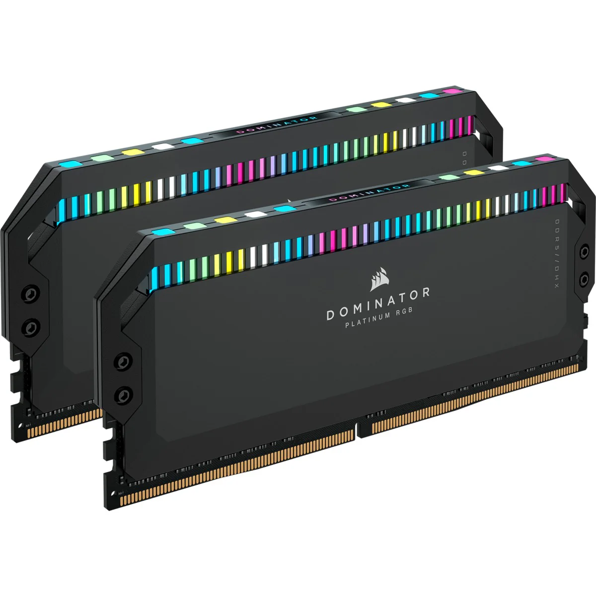 Corsair Dominator Platinum RGB 64GB (2X32GB) DDR5 DRAM 6400Mhz C32 Memory Kit (Black) (CMT64GX5M2B6400C32) - Image 2