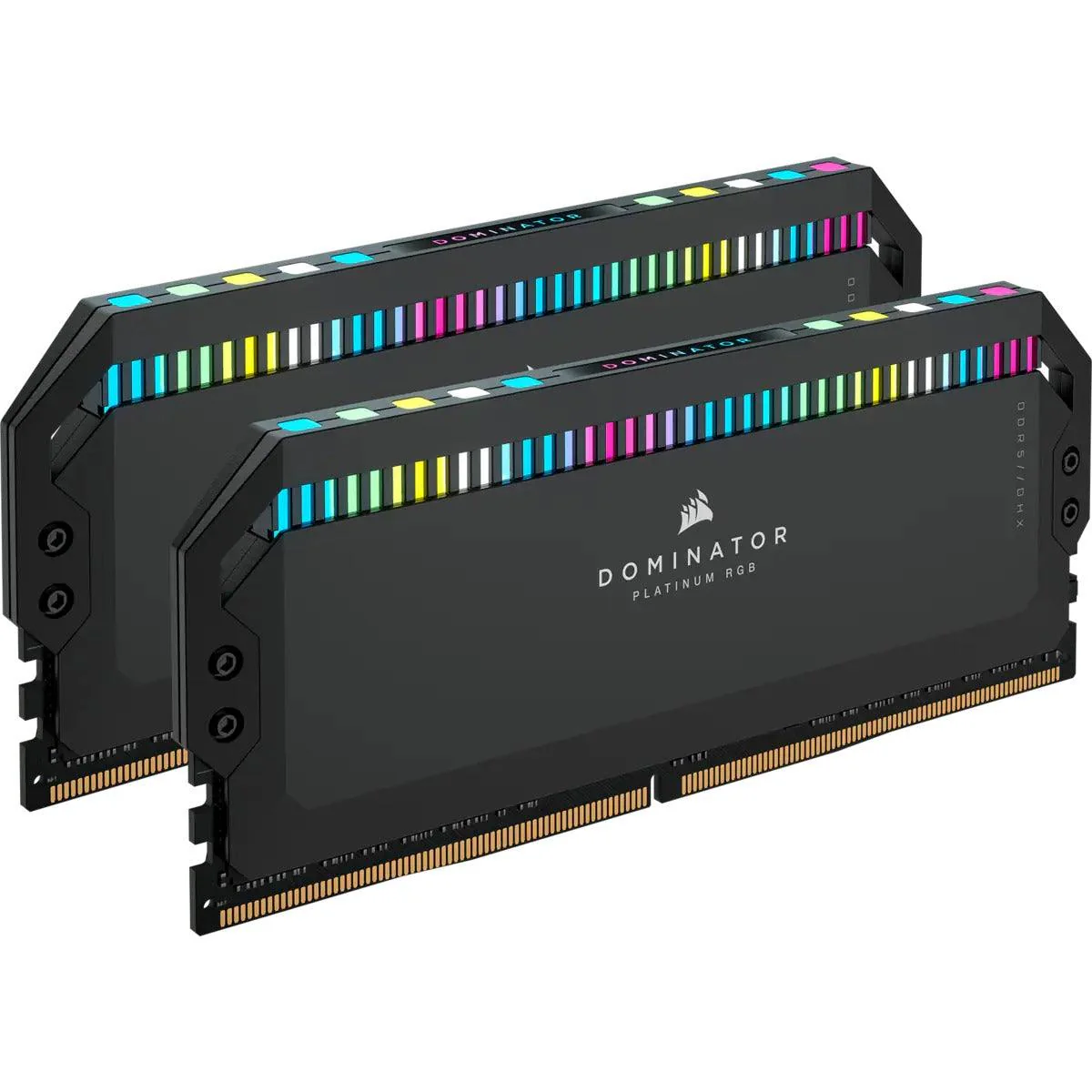 CORSAIR Dominator Platinum RGB 64GB (2x32GB) DDR5 DRAM 6600MHZ C32 Memory Kit (Black) (CMT64GX5M2B6600C32) - Image 2