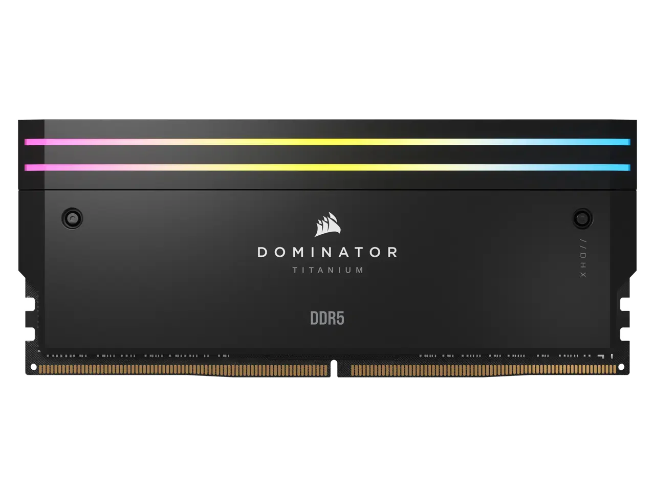 Corsair Dominator Titanium RGB 32GB (2x16GB) DDR5 DRAM 6000MHz CL30 Intel XMP Memory Kit (Black, White) - Image 4