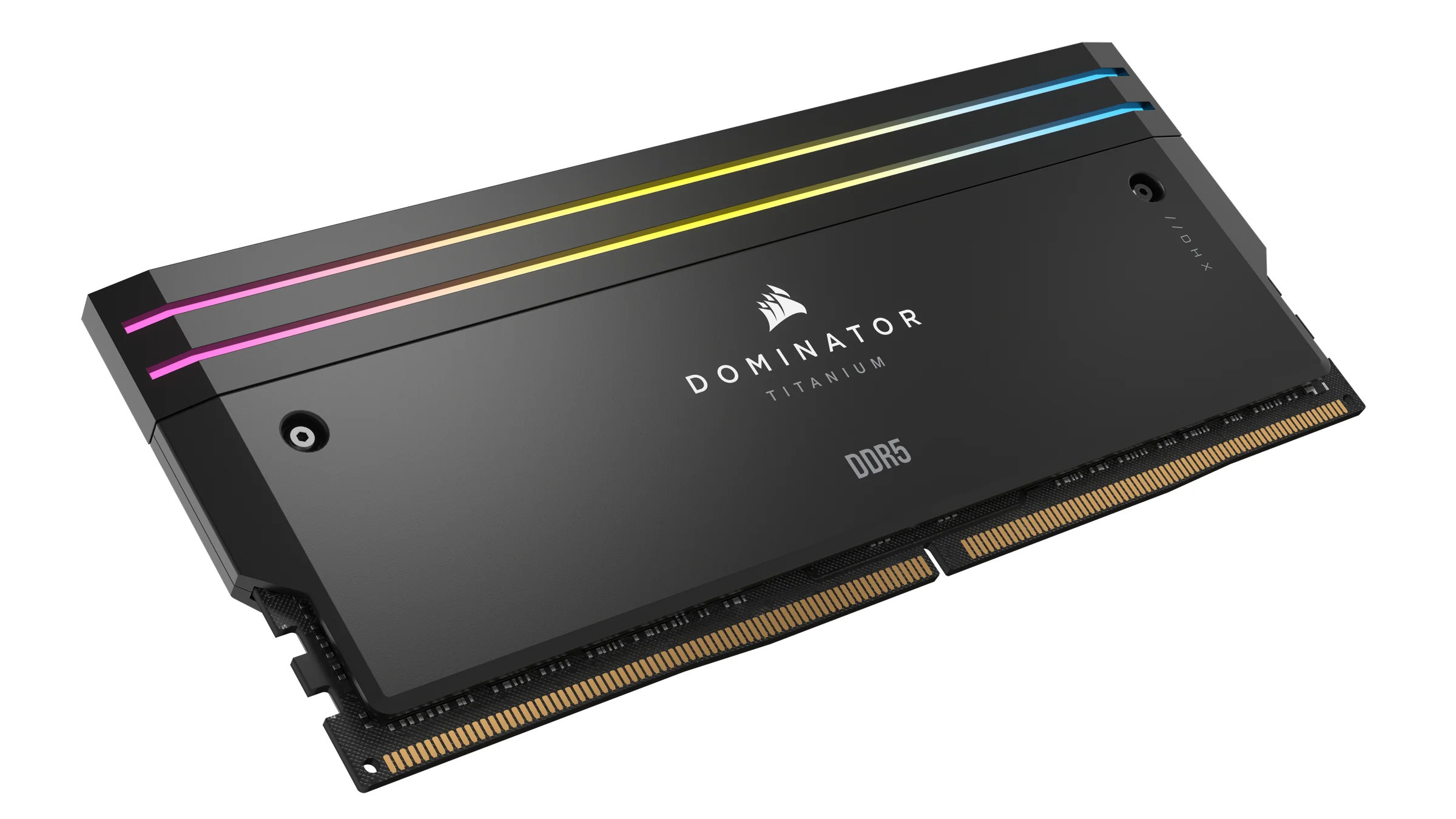 Corsair Dominator Titanium RGB 32GB (2x16GB) DDR5 DRAM 6000MHz CL30 Intel XMP Memory Kit (Black, White) - Image 5