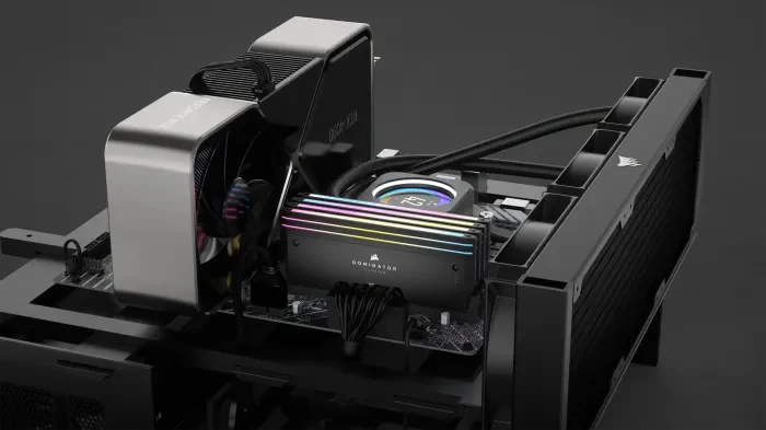 Corsair Dominator Titanium RGB 32GB (2x16GB) DDR5 DRAM 6000MHz CL30 Intel XMP Memory Kit (Black, White) - Image 6