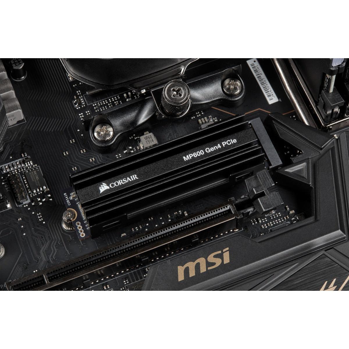 Corsair Force Series MP600 1TB NVME PCIE Gen4 X4 M.2 SSD (CSSD-F1000GBMP600R2) - Image 6