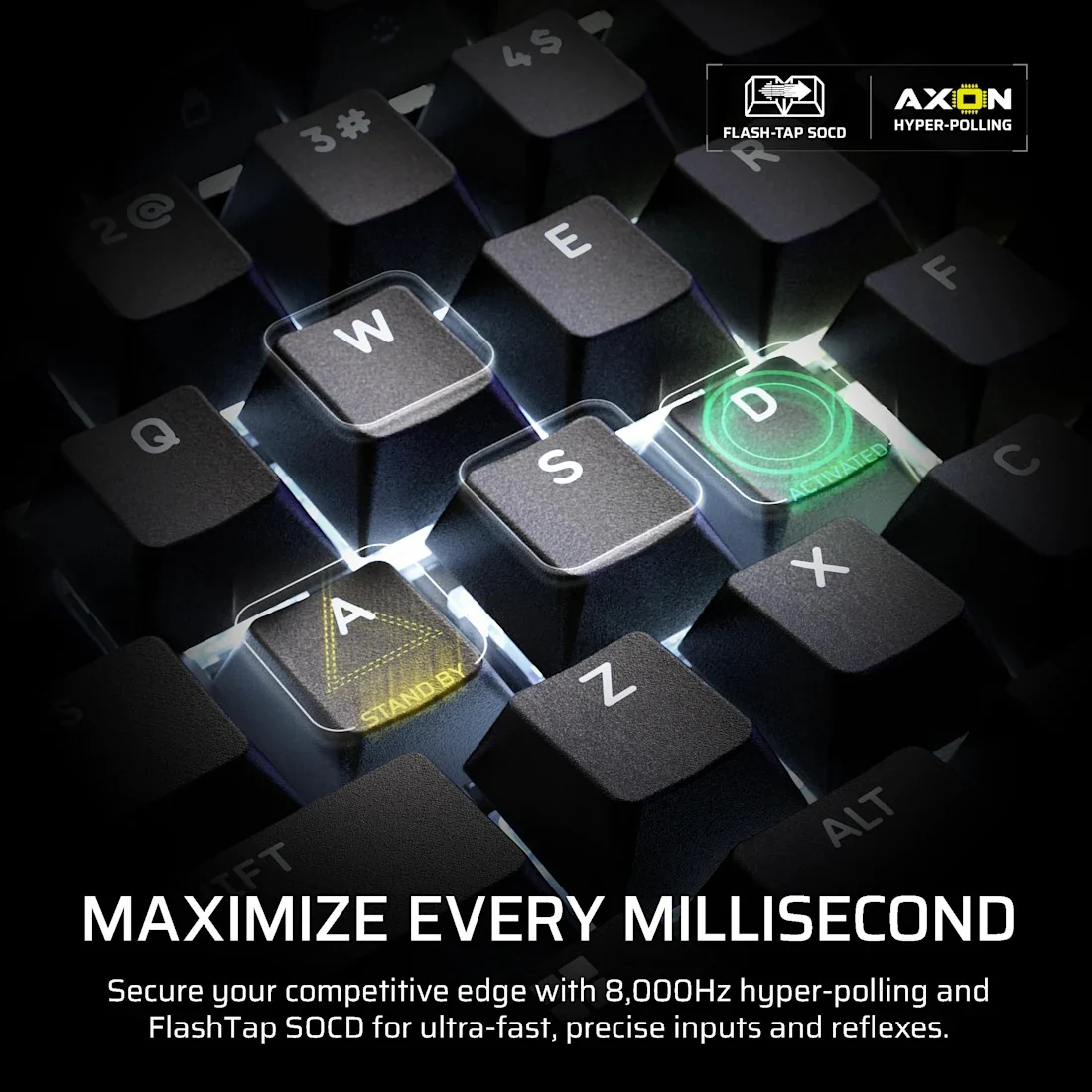 Corsair Galleon 100 SD Stream Deck-Integrated Full-Size Wired Mechanical Gaming Keyboard (Black) (CH-912A31I-NA) - Image 7