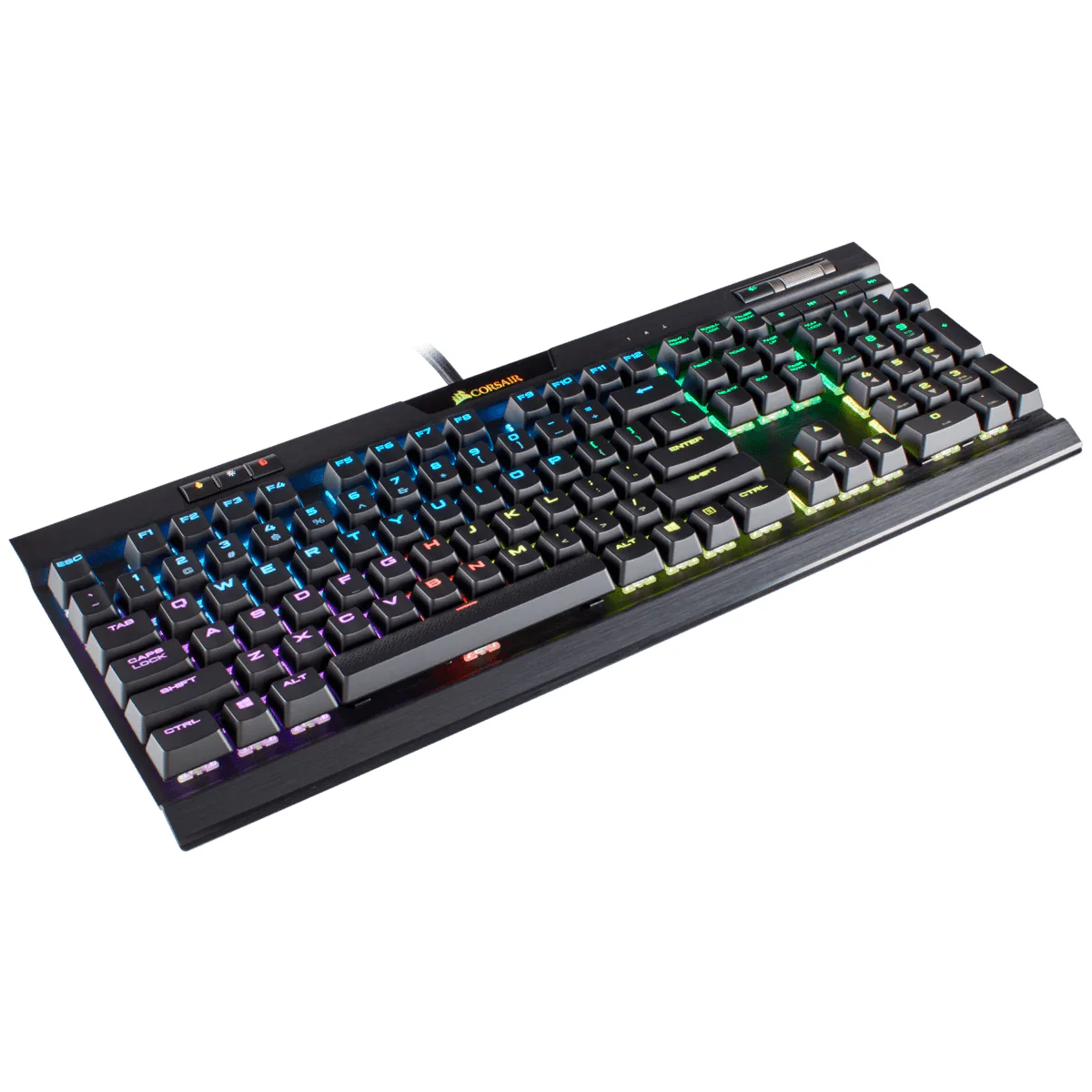 CORSAIR GAMING K70 RGB MK.2 MECHANICAL GAMING KEYBOARD (CHERRY MX BLUE) - Image 6