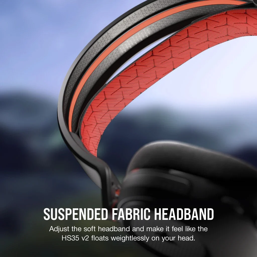 Corsair HS35 Surround V2 Multiplatform Wired Gaming Headset (Carbon) - Image 6