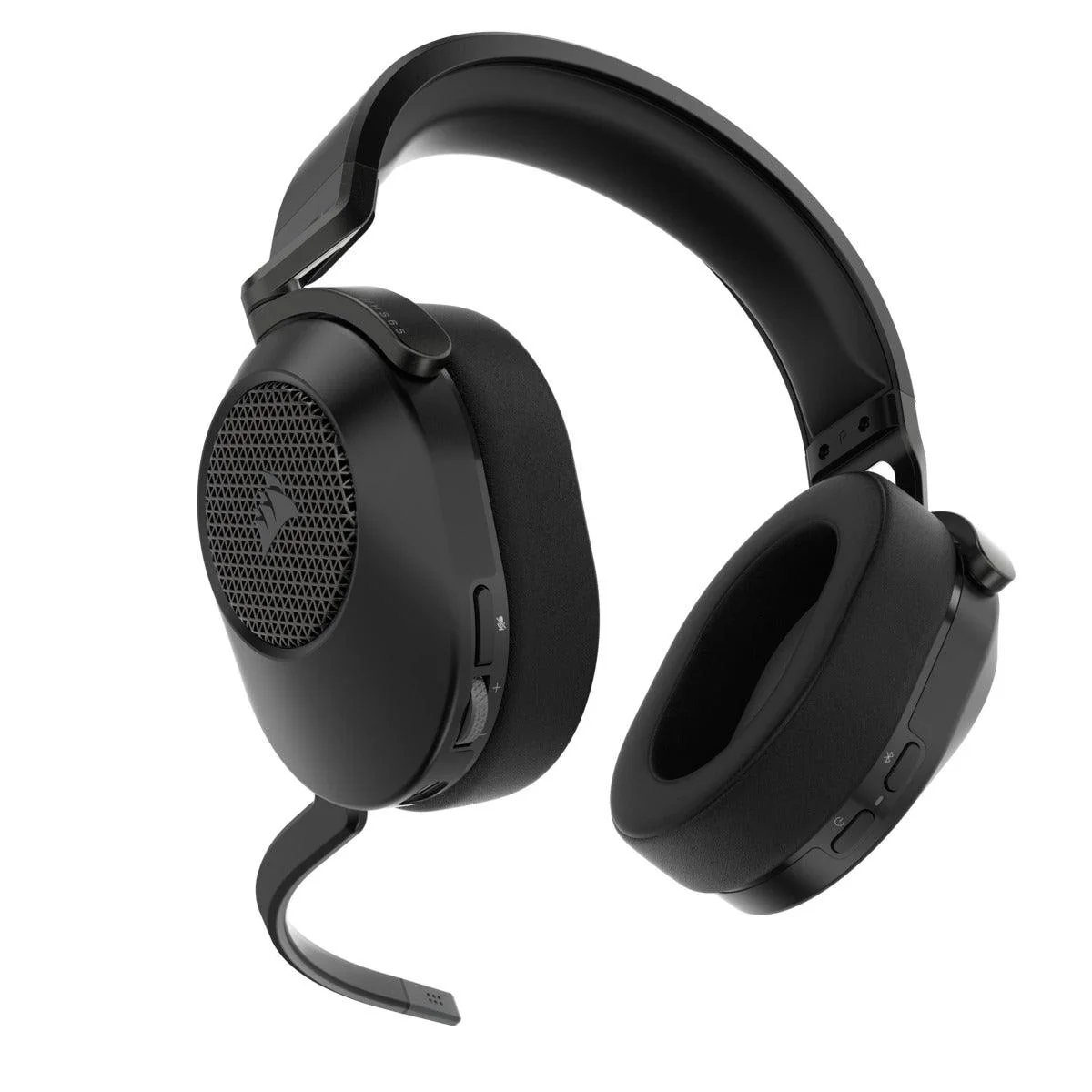 Corsair HS65 Wireless 2.4GHZ/BT 5.2/Dolby Audio 7.1 Lightweight Gaming Headset For PC/ Mac/ PS4/ PS5 (Carbon) - Image 4