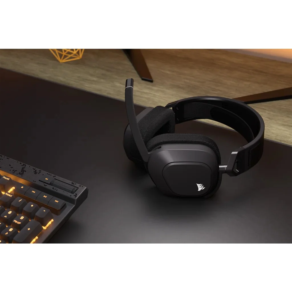 Corsair HS80 MAX Premium Wireless RGB Gaming Headset (Steel Grey) - Image 14