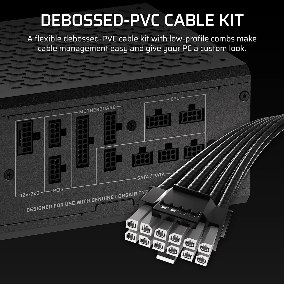 Corsair HX1000i SHIFT Fully Modular Platinum ATX Power Supply (CP-9020265-NA) - Image 4