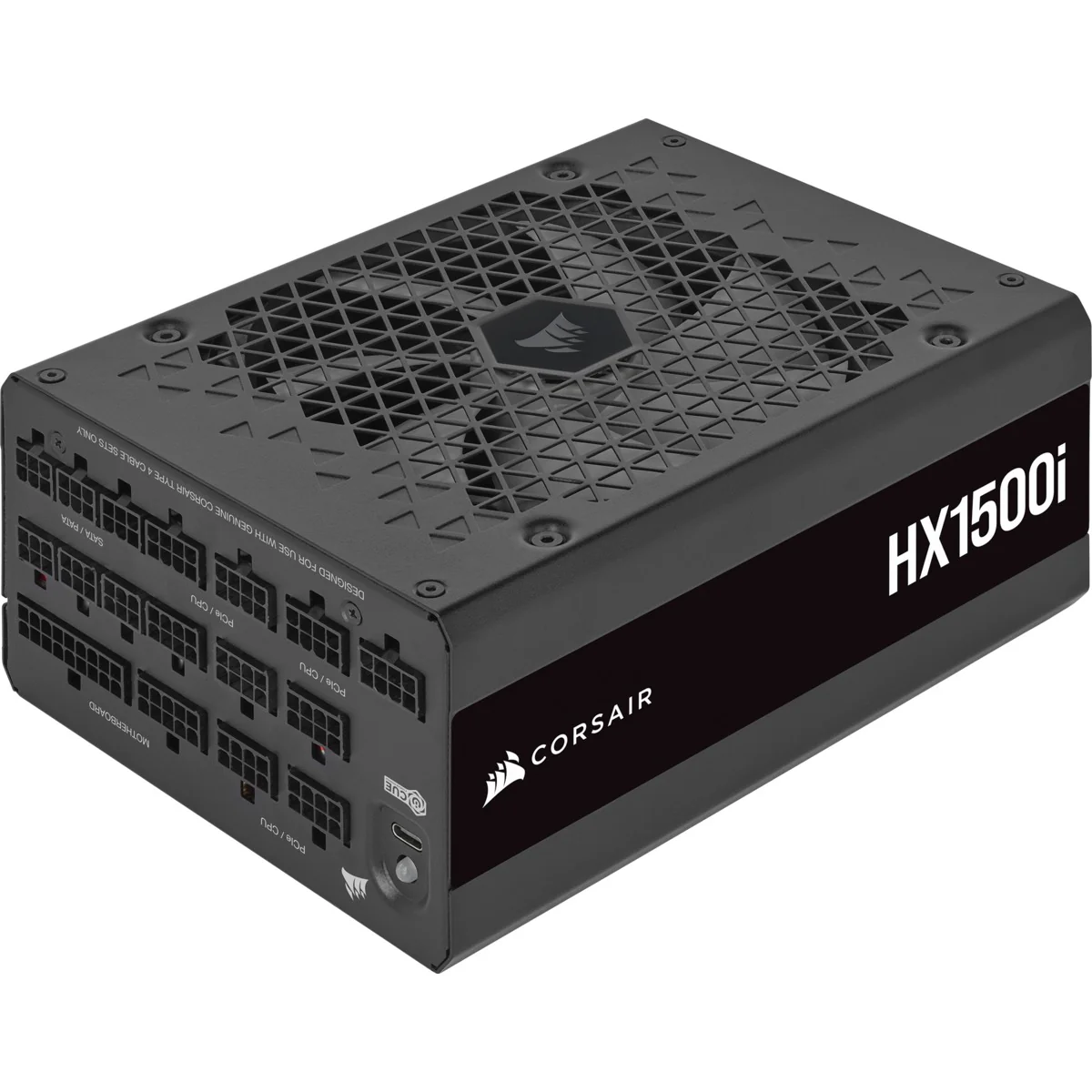 Corsair HXi Series HX1500i 1500W ATX 80 Plus Platinum Ultra-Low Noise Fully Modular Power Supply - Image 2