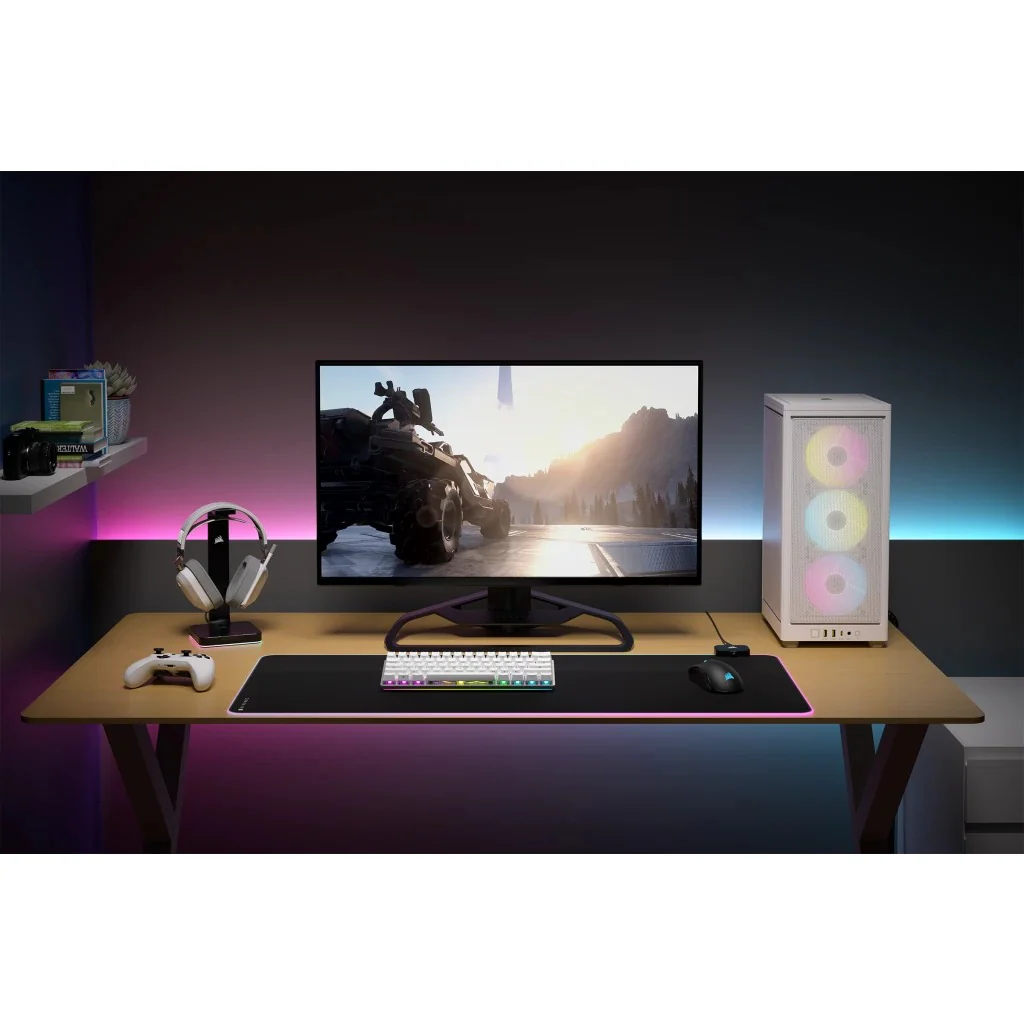 Corsair iCue 2000D RGB Airflow Mini-ITX PC Case (White) - Image 18